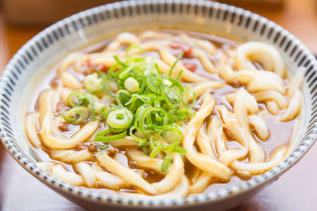 Hot ramen noodles In japan It is easily seen in the country.の写真素材