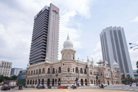 Kuala Lumpur, Malaysia-JANUARY 18,2017:Mosque dome downtown in malaysia.のeditorial素材