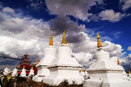 Vache Talin is located in Vache Township, Hongyuan County, Sichuan Province.の写真素材