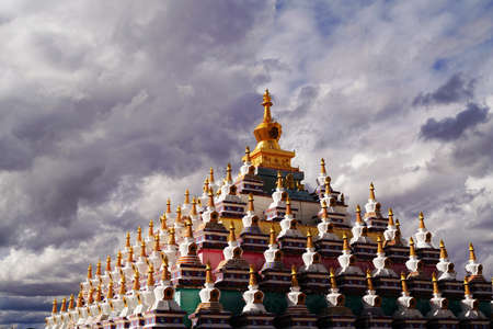 Vache Talin is located in Vache Township, Hongyuan County, Sichuan Province.の写真素材