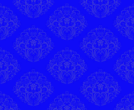 Retro wallpaper. Seamless. Vector illustrationのイラスト素材