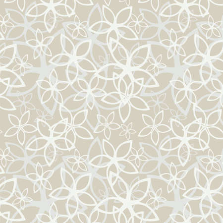 Floral abstract background, seamless. Vector illustrationのイラスト素材