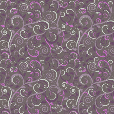 Floral abstract background, seamless. Vector illustrationのイラスト素材