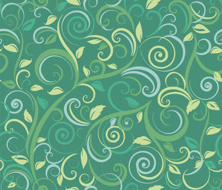 Floral abstract background, seamless. Vector illustrationのイラスト素材