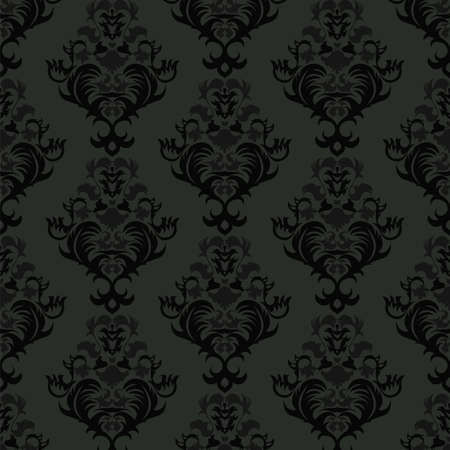 Floral vintage background, pattern. Vector illustrationのイラスト素材