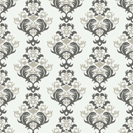 Floral vintage background, pattern. Vector illustrationのイラスト素材
