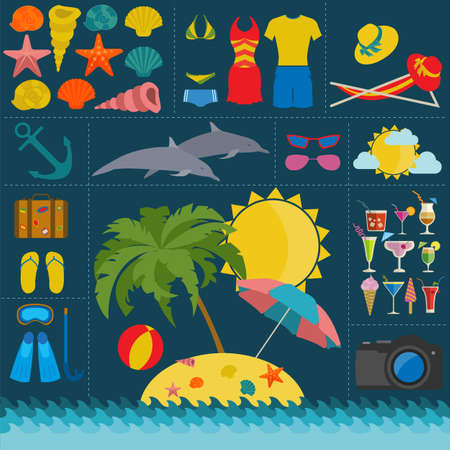  Elements for creating your own infographics. のイラスト素材