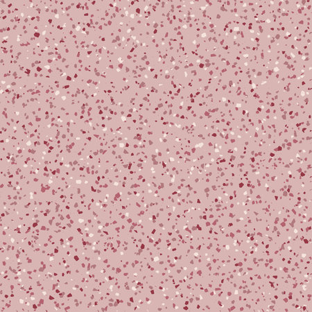Terrazzo flooring vector seamless pattern. Classic venetian terrazzo style of floor of stone, granite, quartz.のイラスト素材