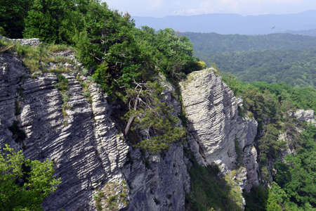 Eagle rock or the rock of Prometheusの写真素材
