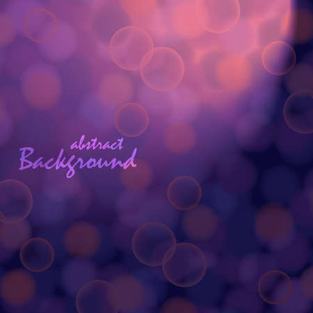 Abstract background with bokeh effectのイラスト素材
