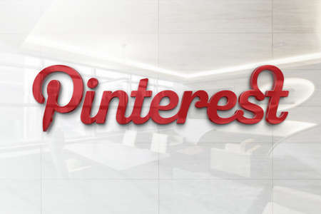 pinterest on outdoor billboard realistic texture