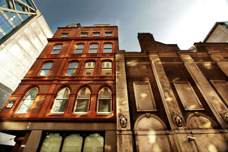 Building near the Cannon street station in London, Englandのeditorial素材