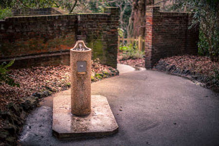 Fresh water drinking fountain in a park