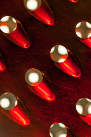 Close up photo of the kitchen grate