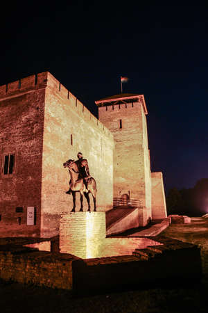 Castle in Gyula - a city in B?k?s county in south-eastern Hungary. It lies close to the border with Romania, on the river Feh?r-K?r?s.のeditorial素材