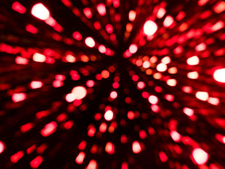 Picture of red and purple random abstract light trailsの写真素材
