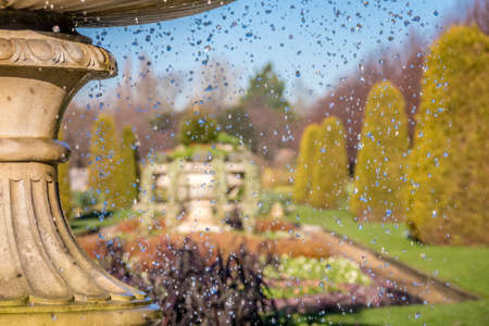 Elegant Fountain in Regents Parkの写真素材