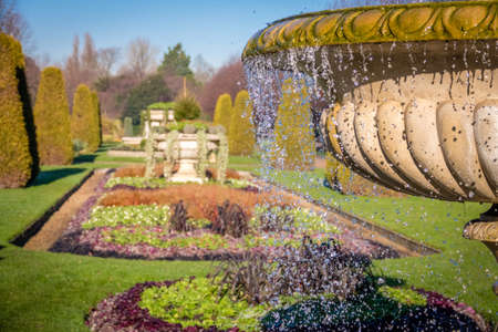 Elegant Fountain in Regents Parkの写真素材