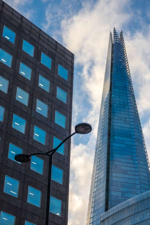London, England - January 06, 2017: Shard, the tallest building in Europe, London, England, UKのeditorial素材