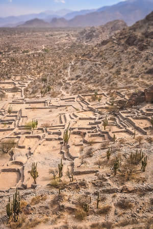 The Quilmes ruins in the province of Tucuman in Argentina, South America