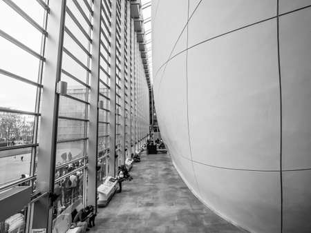 London, England -  January 2017 : Modern architecture of the Charles Darwin Centre, designed by...