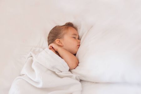 the concept of healthy lifestyle, IVF - baby sleepsの写真素材