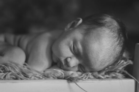 portrait of a little girl: baby's face close-up. concept of childhood, healthcare, IVF