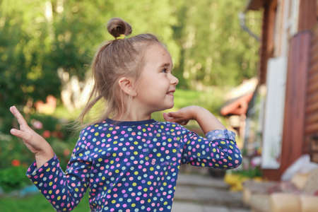 a small child on vacation. Travel to hot countriesの写真素材