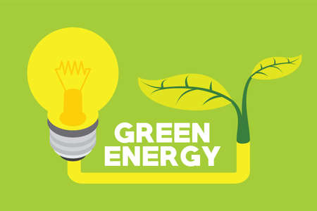 green eco energyのイラスト素材