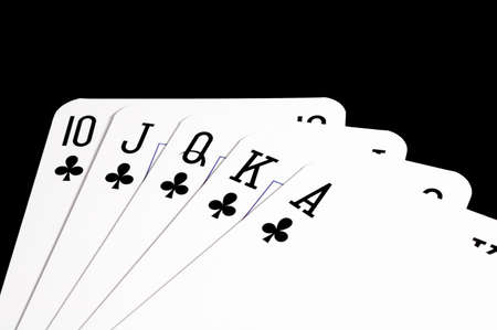 Flush of clubs 