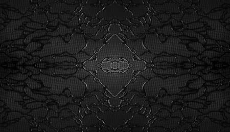 black white texture of decorative glass  easily can be colorised の写真素材