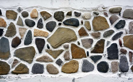 part of a stone wall, suitable  for background or texture.