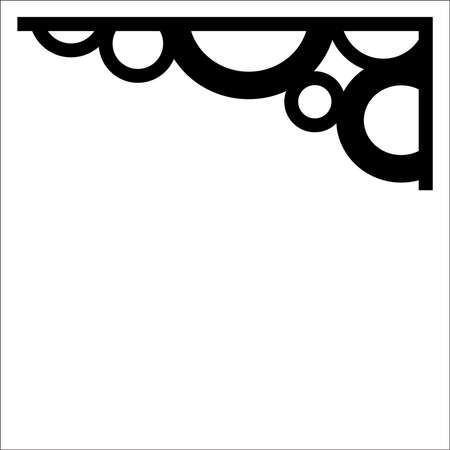 corner ornamentのイラスト素材