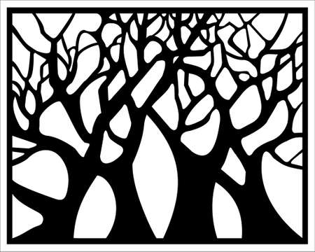 WINDOW ORNAMENTのイラスト素材