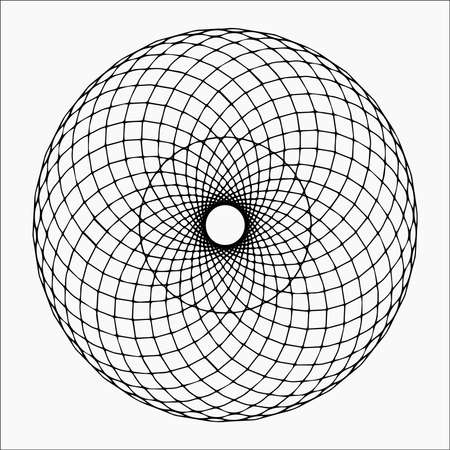 polygonal geometric plane vectorのイラスト素材