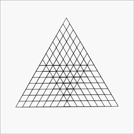 geometric plane vectorのイラスト素材