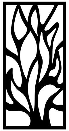 window vector ornamentのイラスト素材