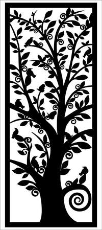 window vector ornamentのイラスト素材