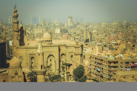 old mosque at cairo, egyptのeditorial素材