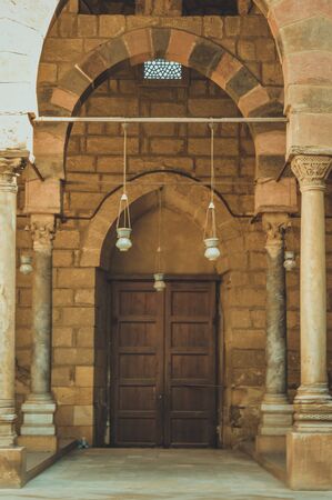 inside mosque at cairo, egyptのeditorial素材