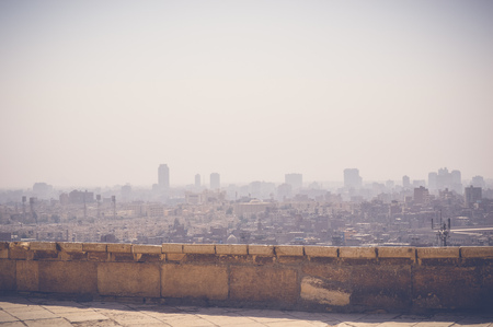 skyline of old buildings at cairo, egypt