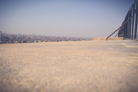 cityscape background at cairo, egyptの写真素材