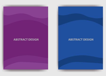 vector abstract colorful flyer cover backgroundのイラスト素材