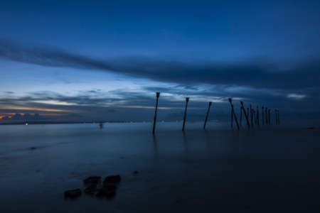 Teddis Beach, Slow Shutterの写真素材