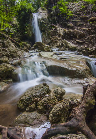 Waterfallの写真素材