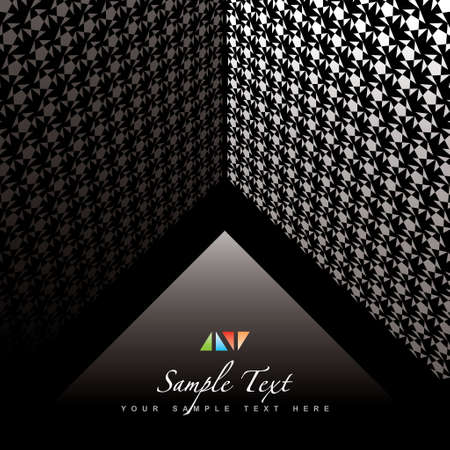 Fluted metal texture. Vector Illustrationのイラスト素材