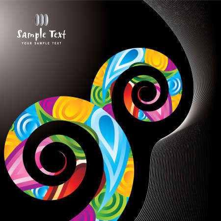 Abstract modern banner theme background, Editable Illustrationのイラスト素材