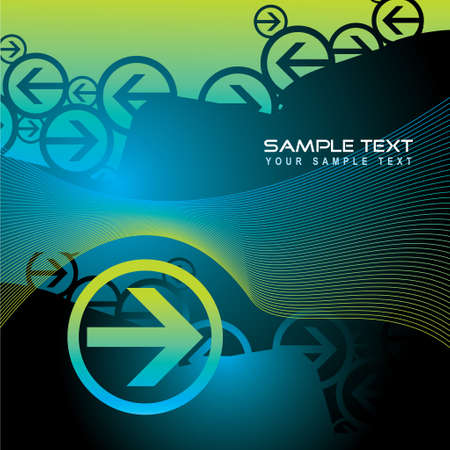 Abstract arrowsl background - Illustrationのイラスト素材