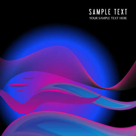 Abstract waveのイラスト素材