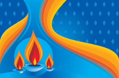 abstract festival background - Illustrationのイラスト素材